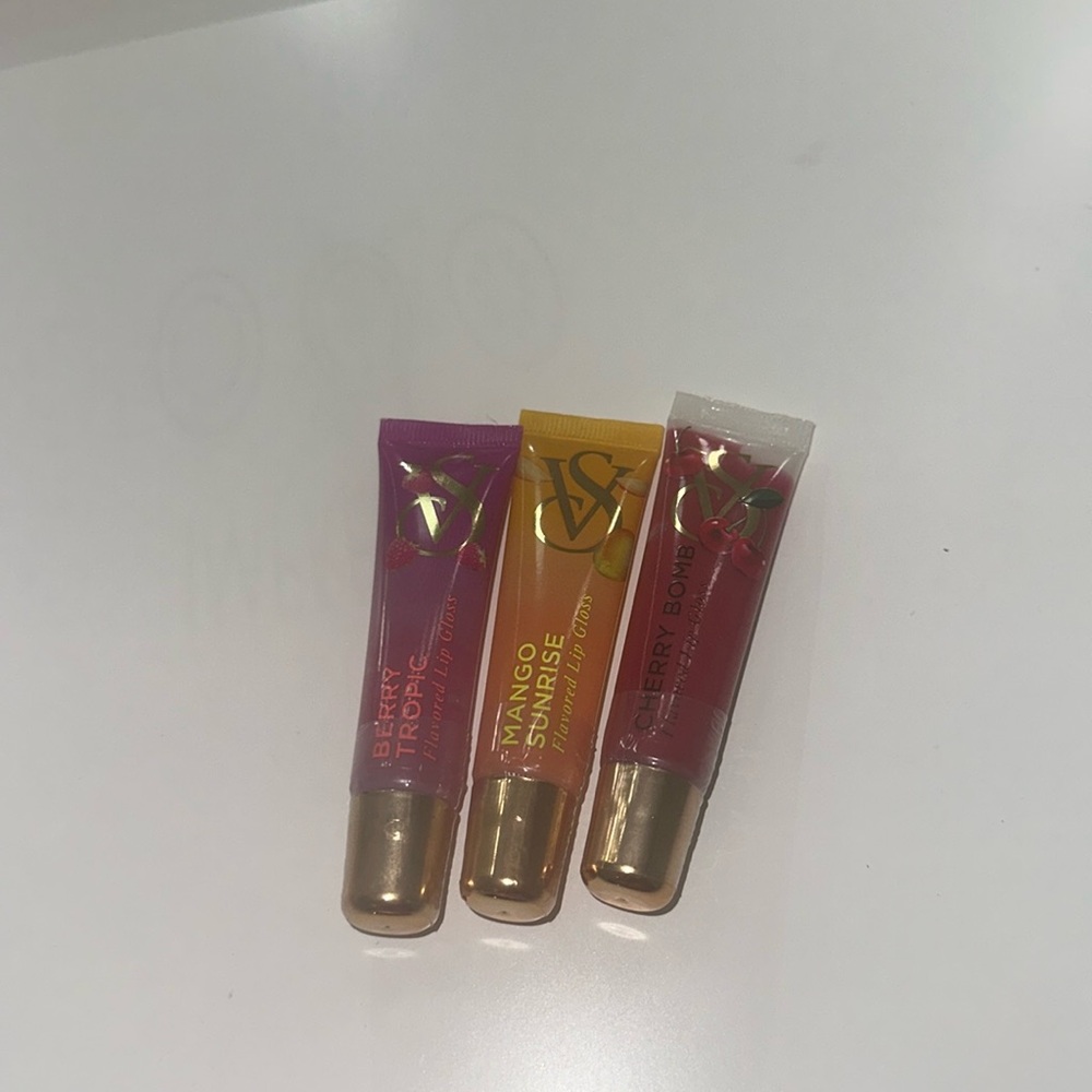 Victoria secret lip gloss set brand new never use